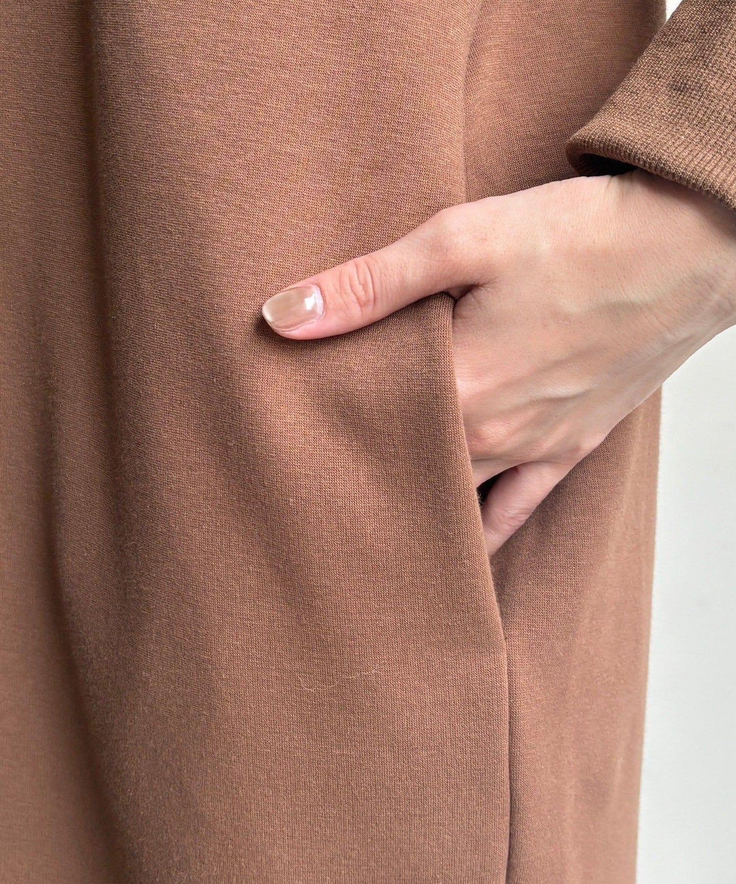 加絨衛衣連衣裙