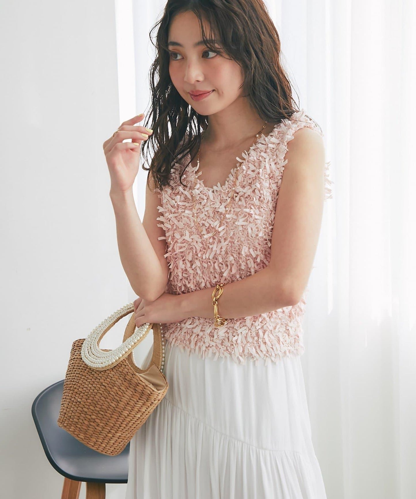 膠帶紗線2WAY背心