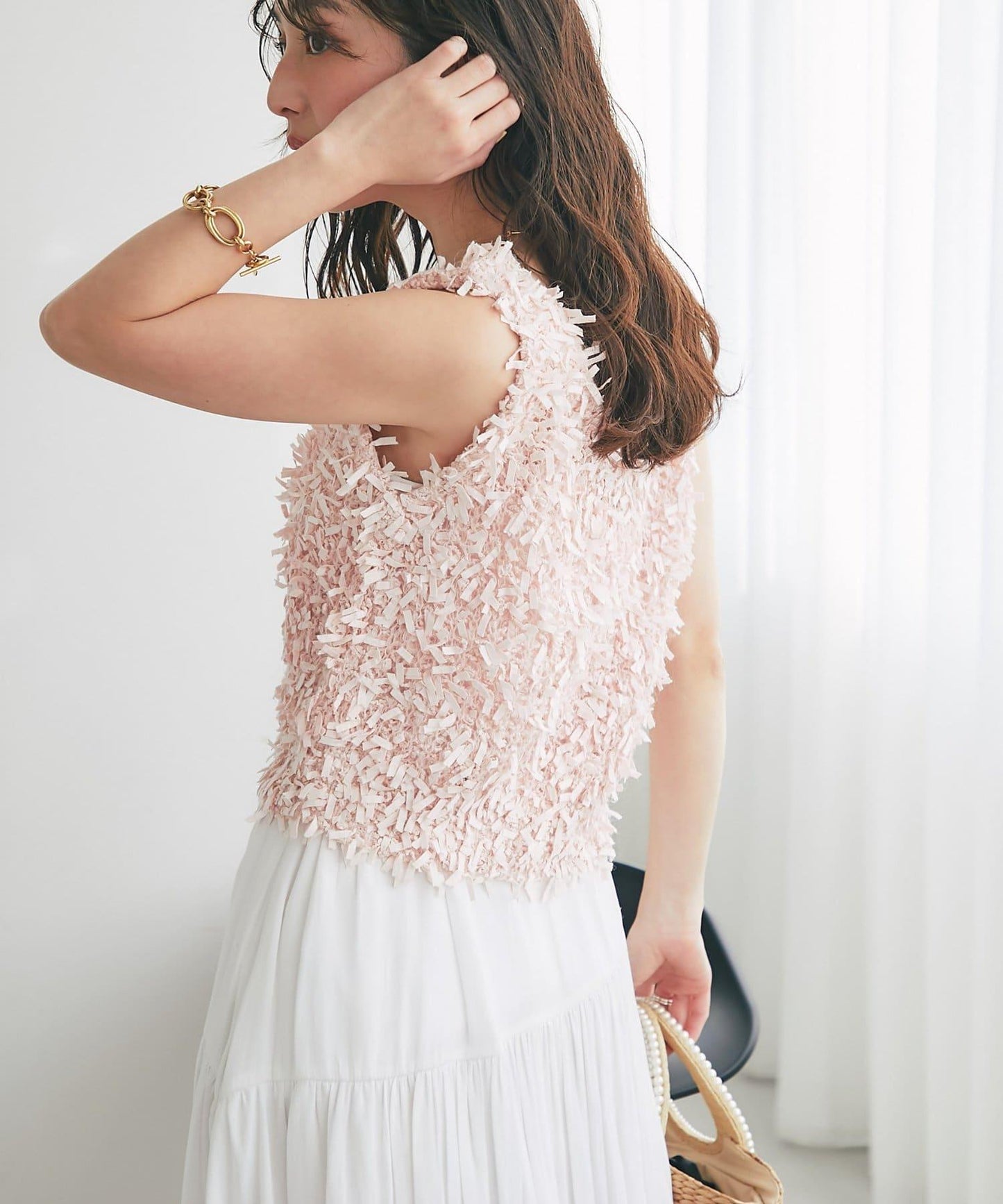 膠帶紗線2WAY背心