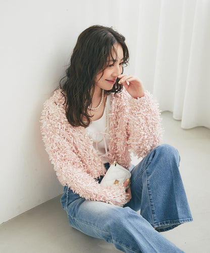 膠帶紗線前後兩穿開衫