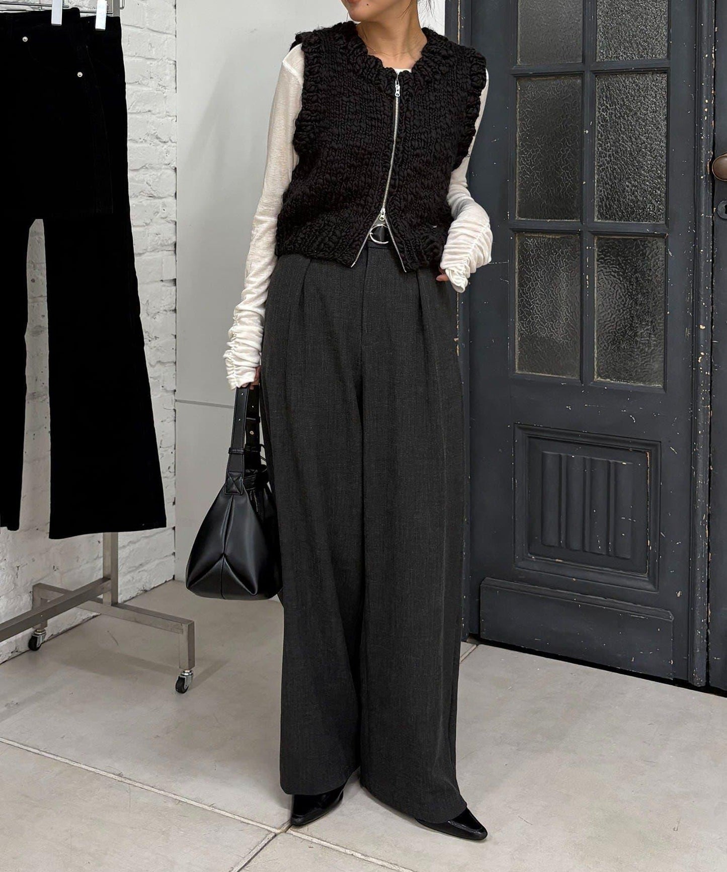 【CAPRICIEUX LE'MAGE】手工編織背心