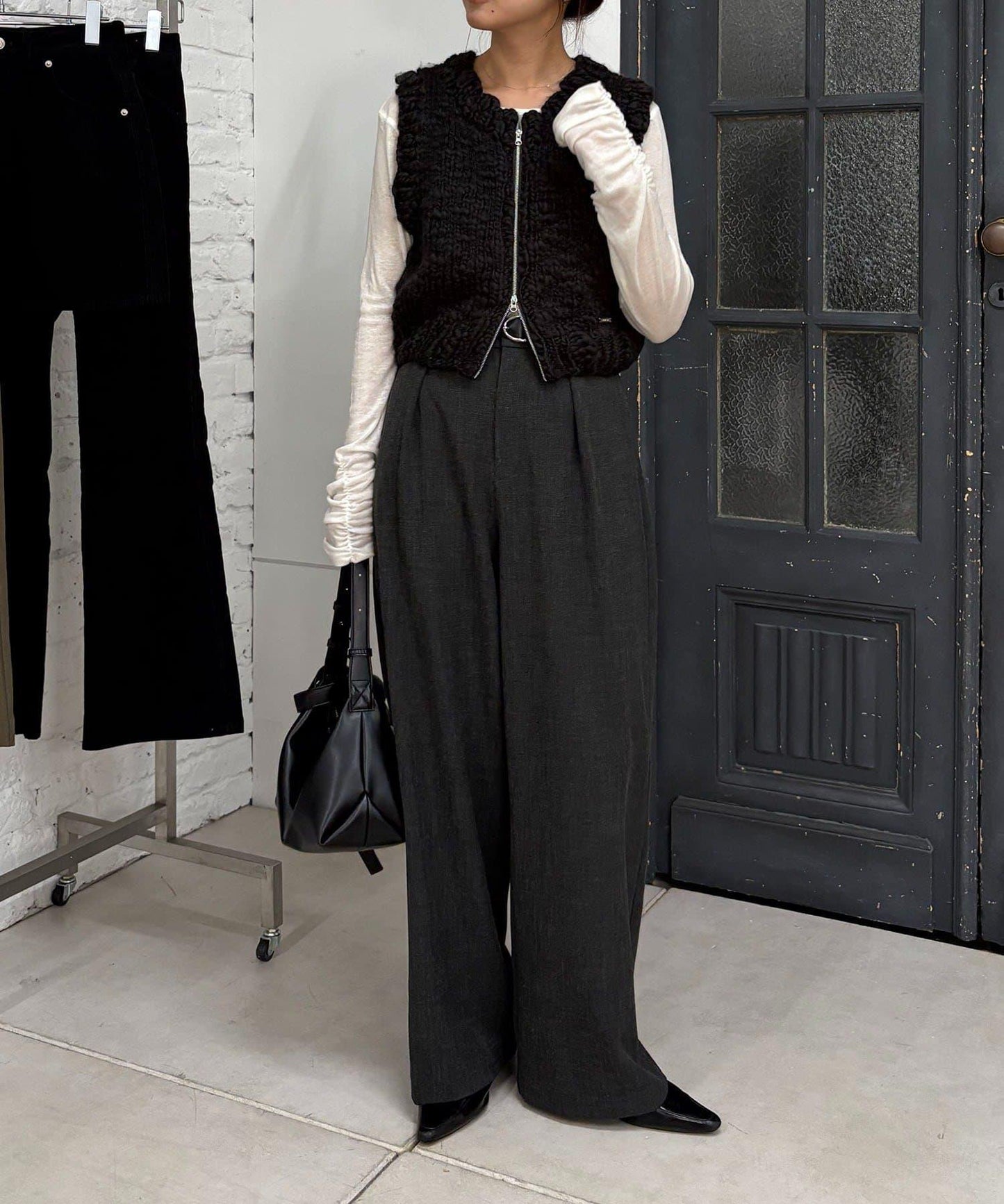 【CAPRICIEUX LE'MAGE】手工編織背心