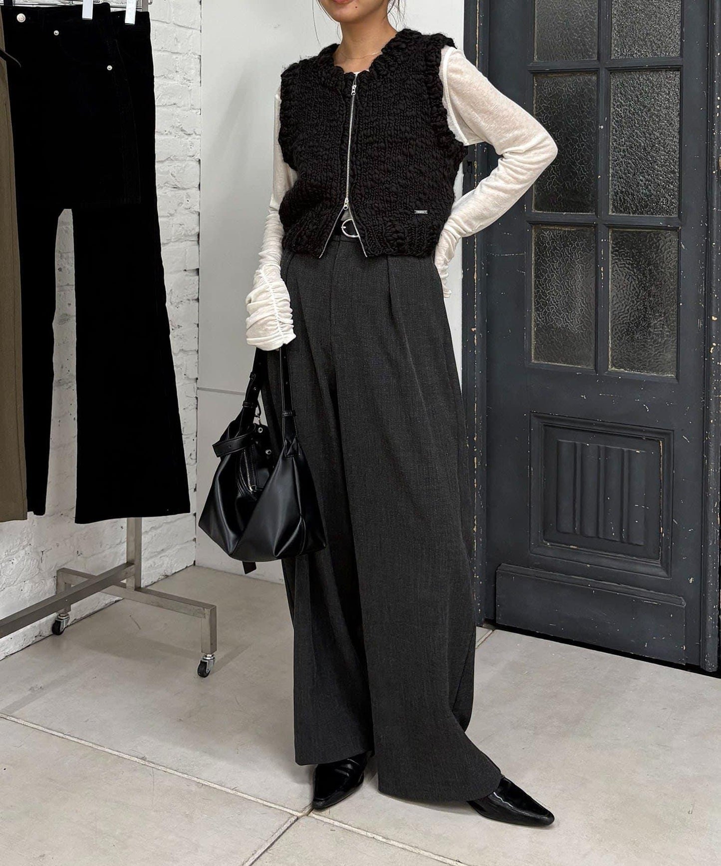 【CAPRICIEUX LE'MAGE】手工編織背心