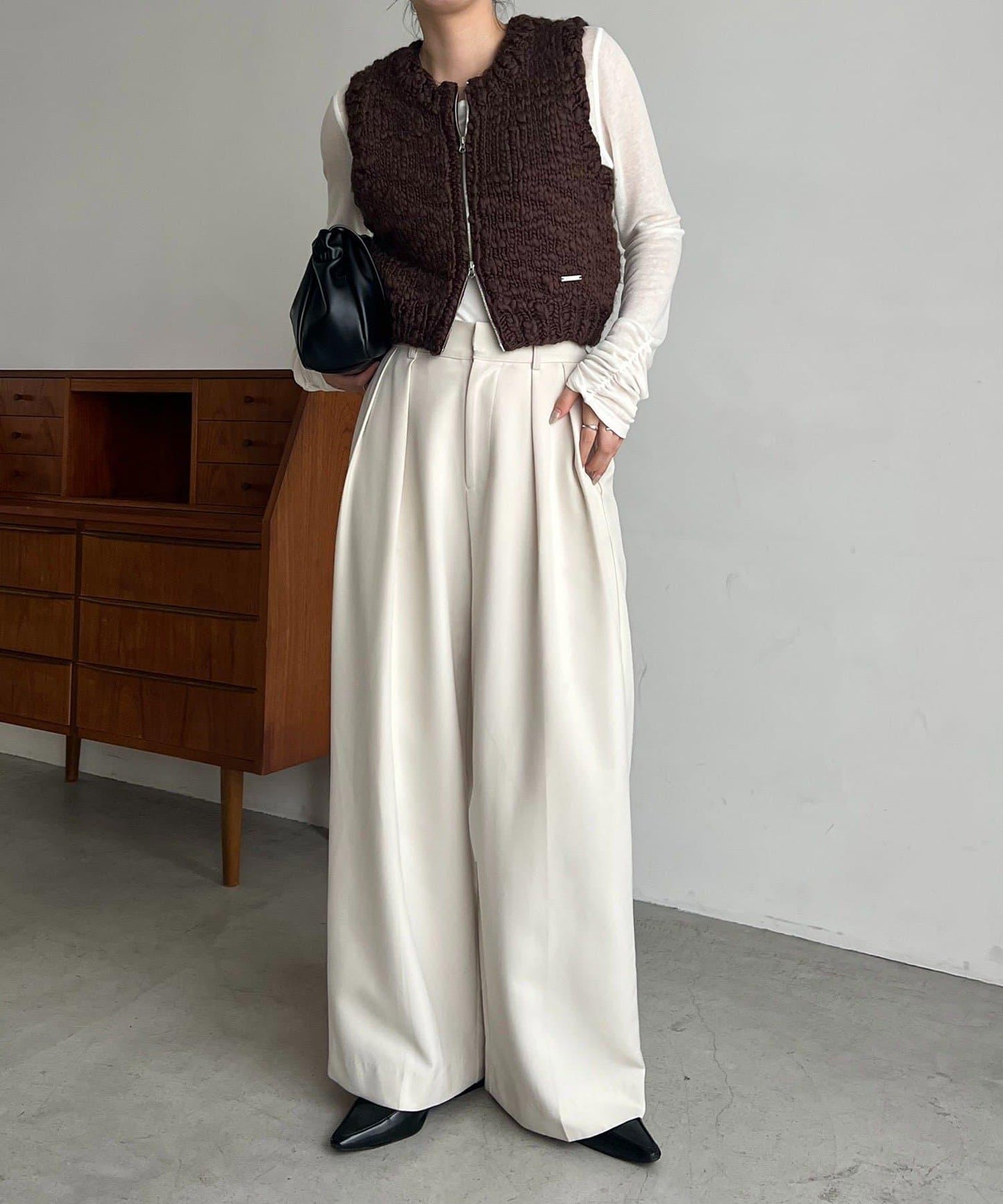 【CAPRICIEUX LE'MAGE】手工編織背心