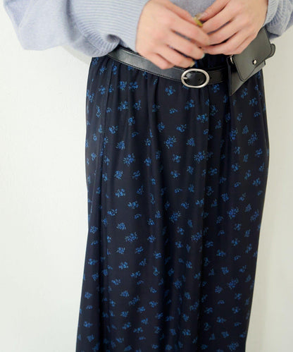 拼接透視半身裙