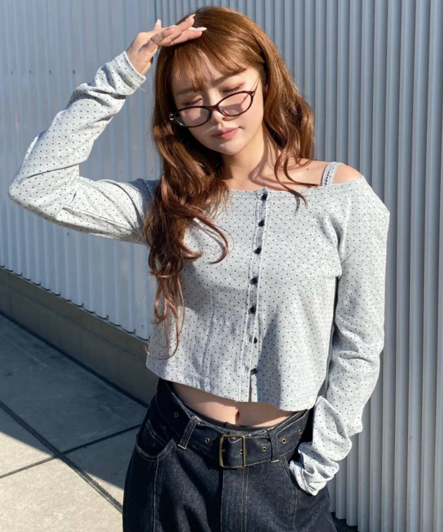 吊帶套裝緊身開衫