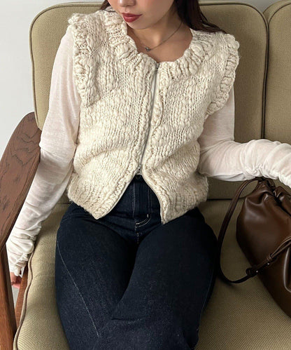 【CAPRICIEUX LE'MAGE】手工編織背心