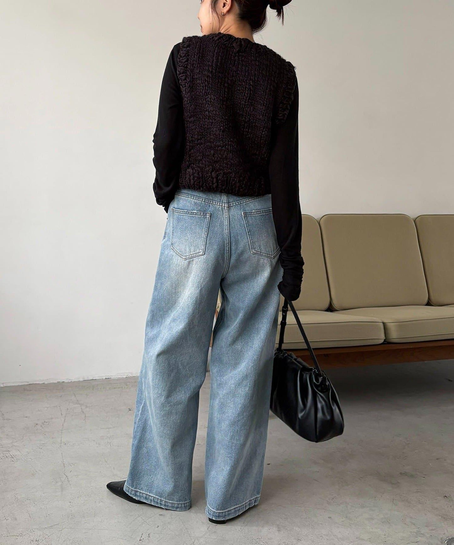 【CAPRICIEUX LE'MAGE】手工編織背心