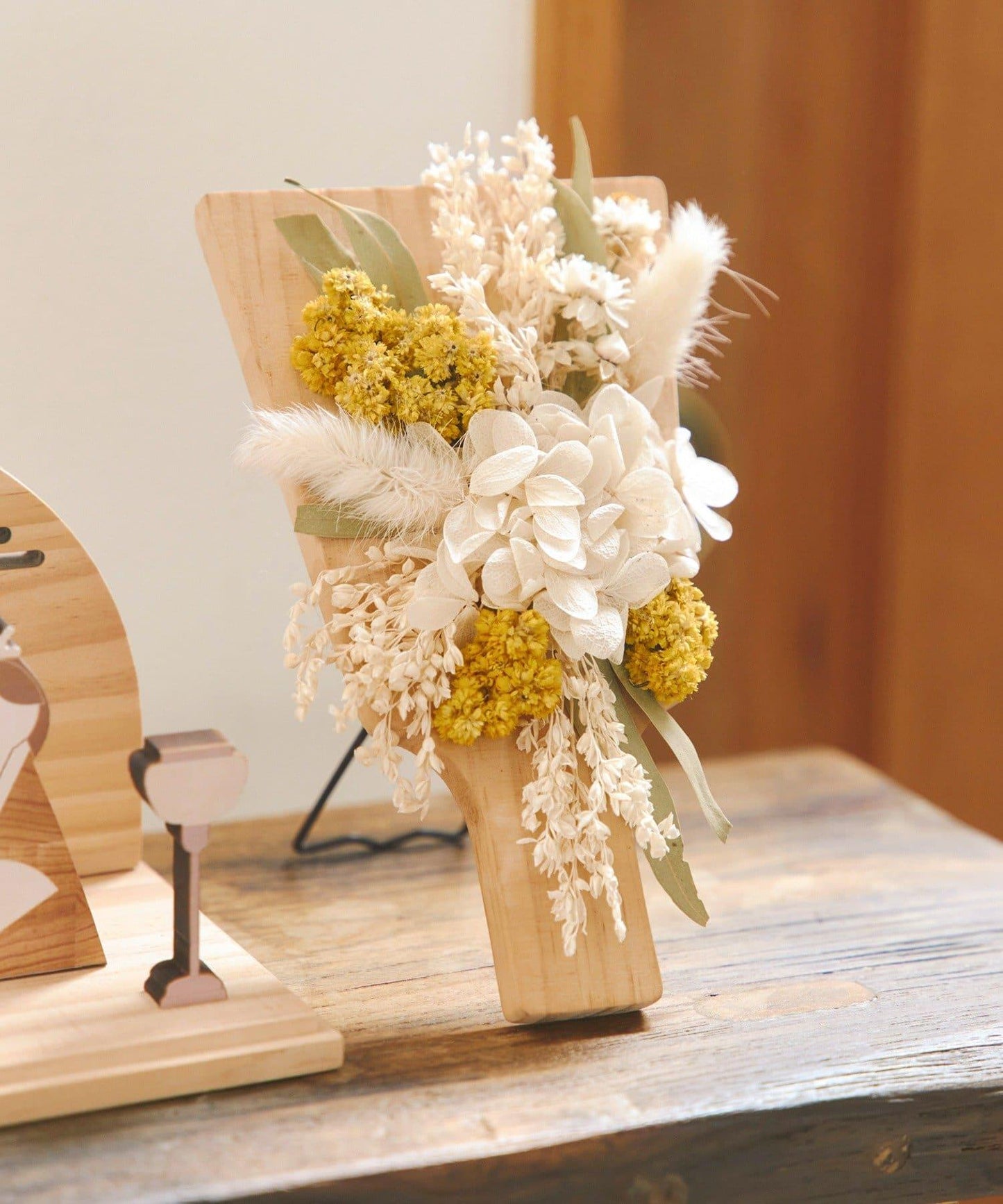 羽子板乾花裝飾擺件/女兒節