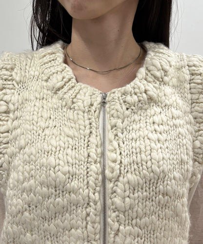 【CAPRICIEUX LE'MAGE】手工編織背心