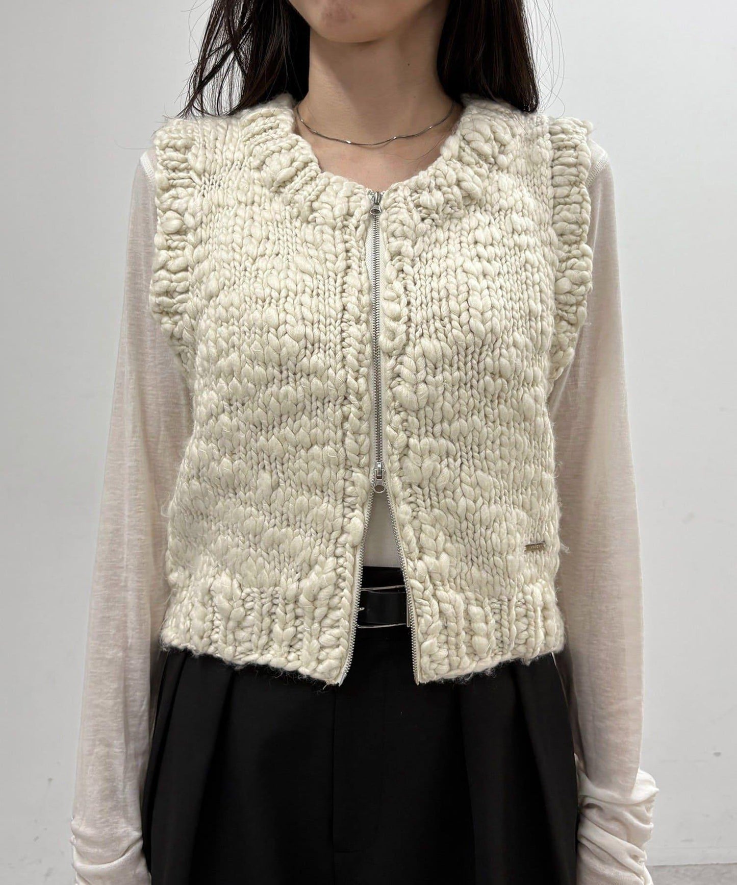 【CAPRICIEUX LE'MAGE】手工編織背心