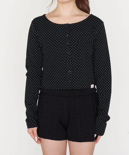 吊帶套裝緊身開衫