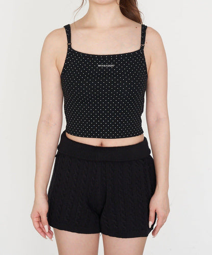 吊帶套裝緊身開衫