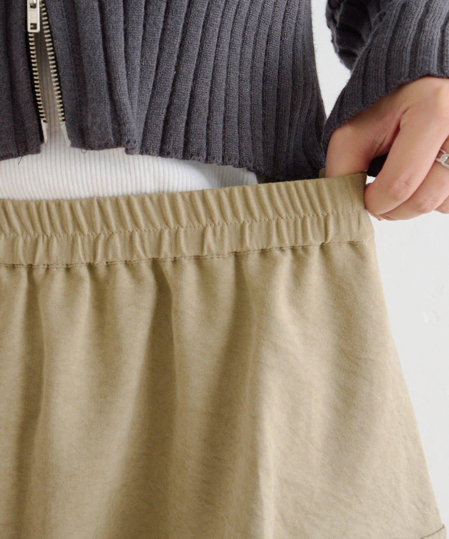 【w closet】泡泡工裝半身裙