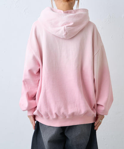 男女同款噴塗工藝亨利扣連帽衛衣