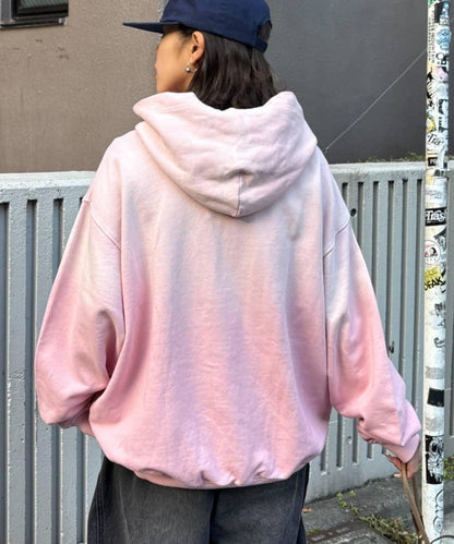 男女同款噴塗工藝亨利扣連帽衛衣