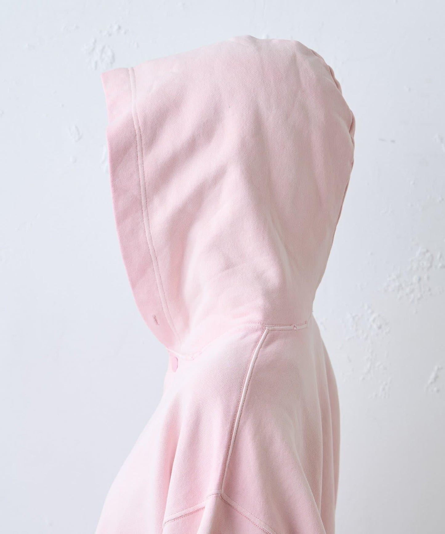 男女同款噴塗工藝亨利扣連帽衛衣