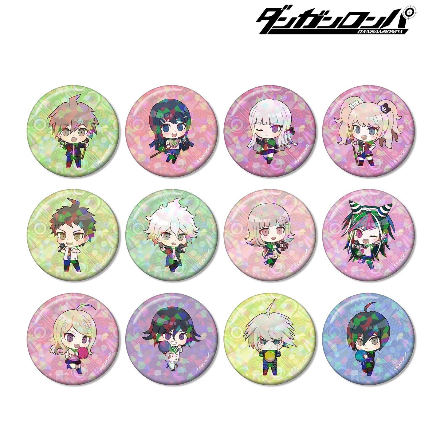 《彈丸論破》_Q版角色 活動ver. 全息徽章（單品/全套BOX/12包入）