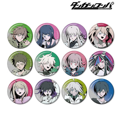 《彈丸論破》しづさん插畫 運動風格版 盲盒亮片徽章（單位/整盒/12包入）