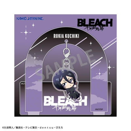 《死神》千年血戰篇 掛件亞克力立牌 朽木露琪亞／跌倒