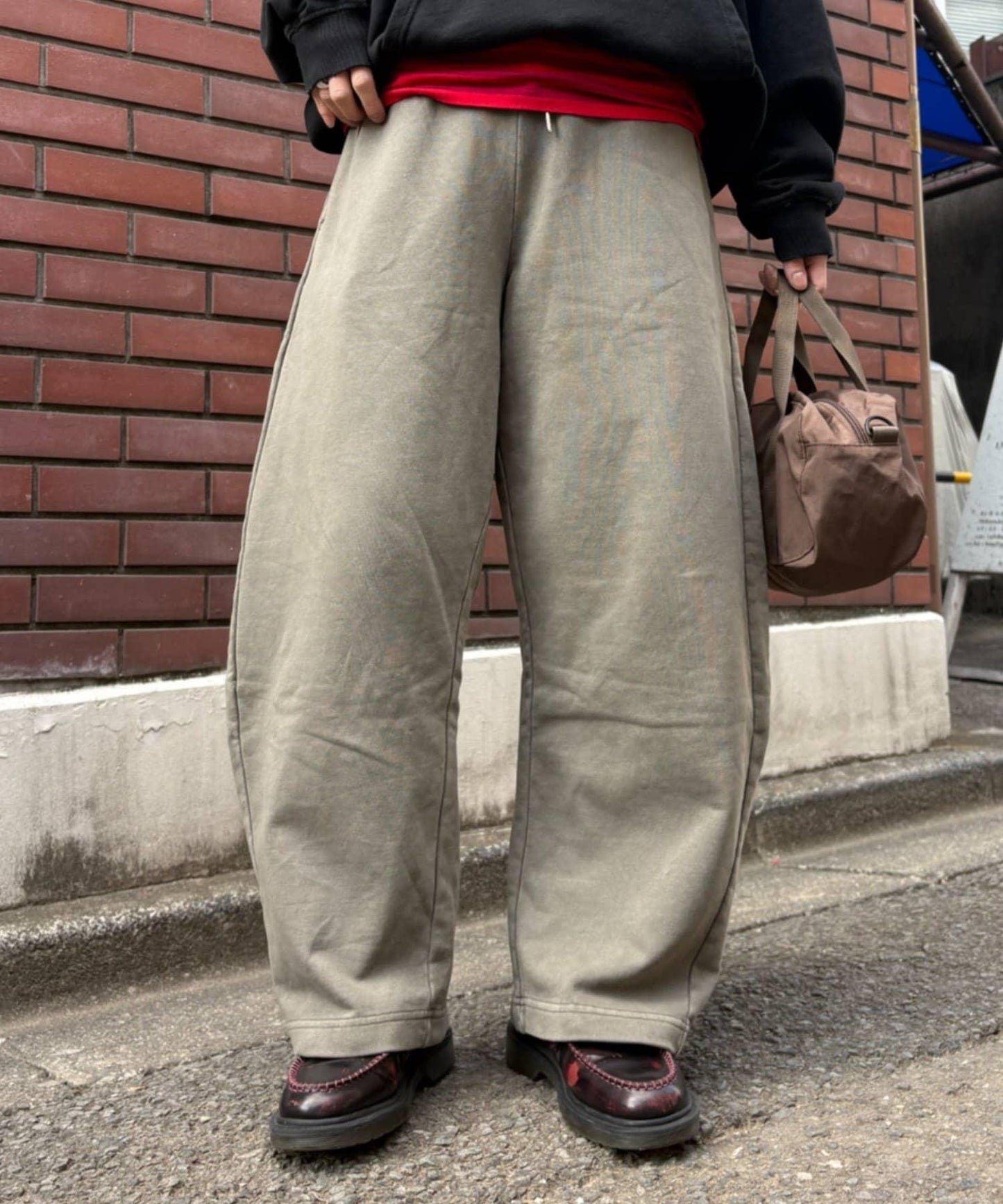 UNISEX水洗磨毛衛衣休閒褲