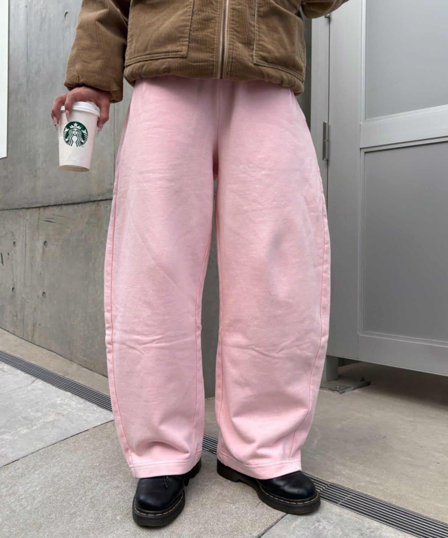 UNISEX水洗磨毛衛衣休閒褲