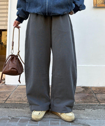 UNISEX水洗磨毛衛衣休閒褲