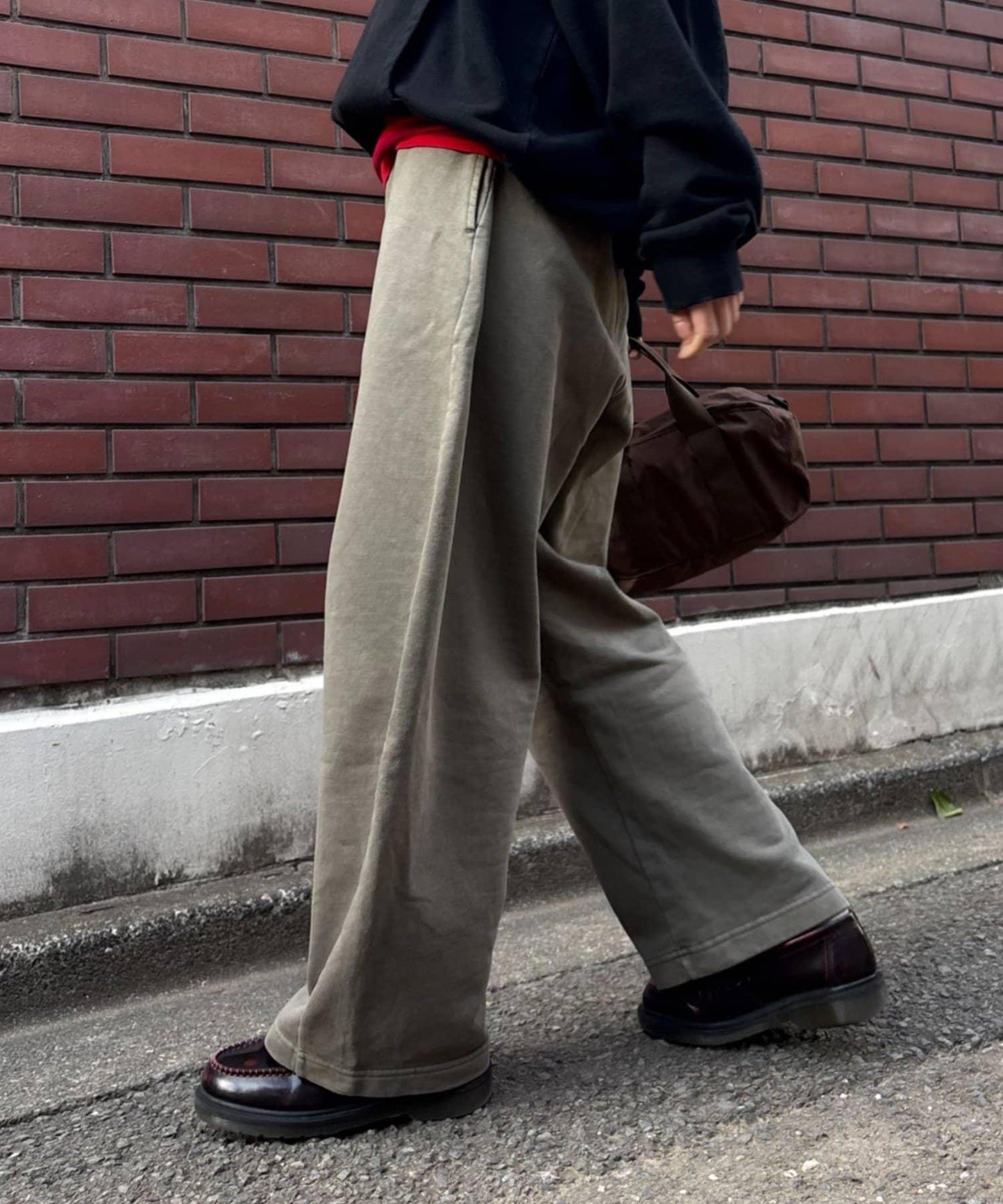 UNISEX水洗磨毛衛衣休閒褲