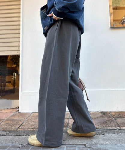 UNISEX水洗磨毛衛衣休閒褲