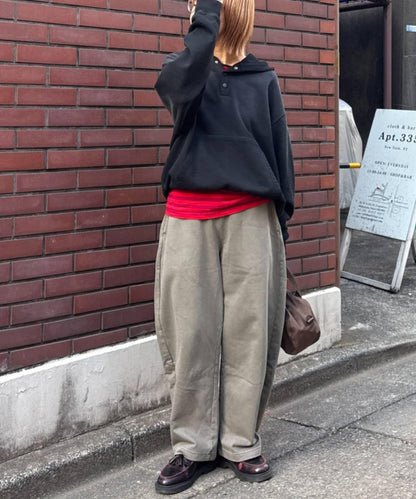 UNISEX水洗磨毛衛衣休閒褲