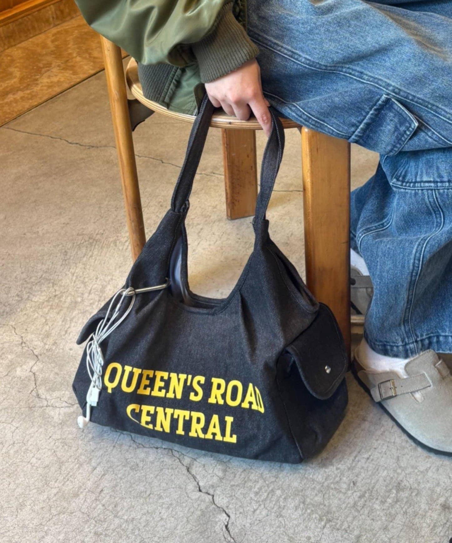 UNISEX多材質雙用包