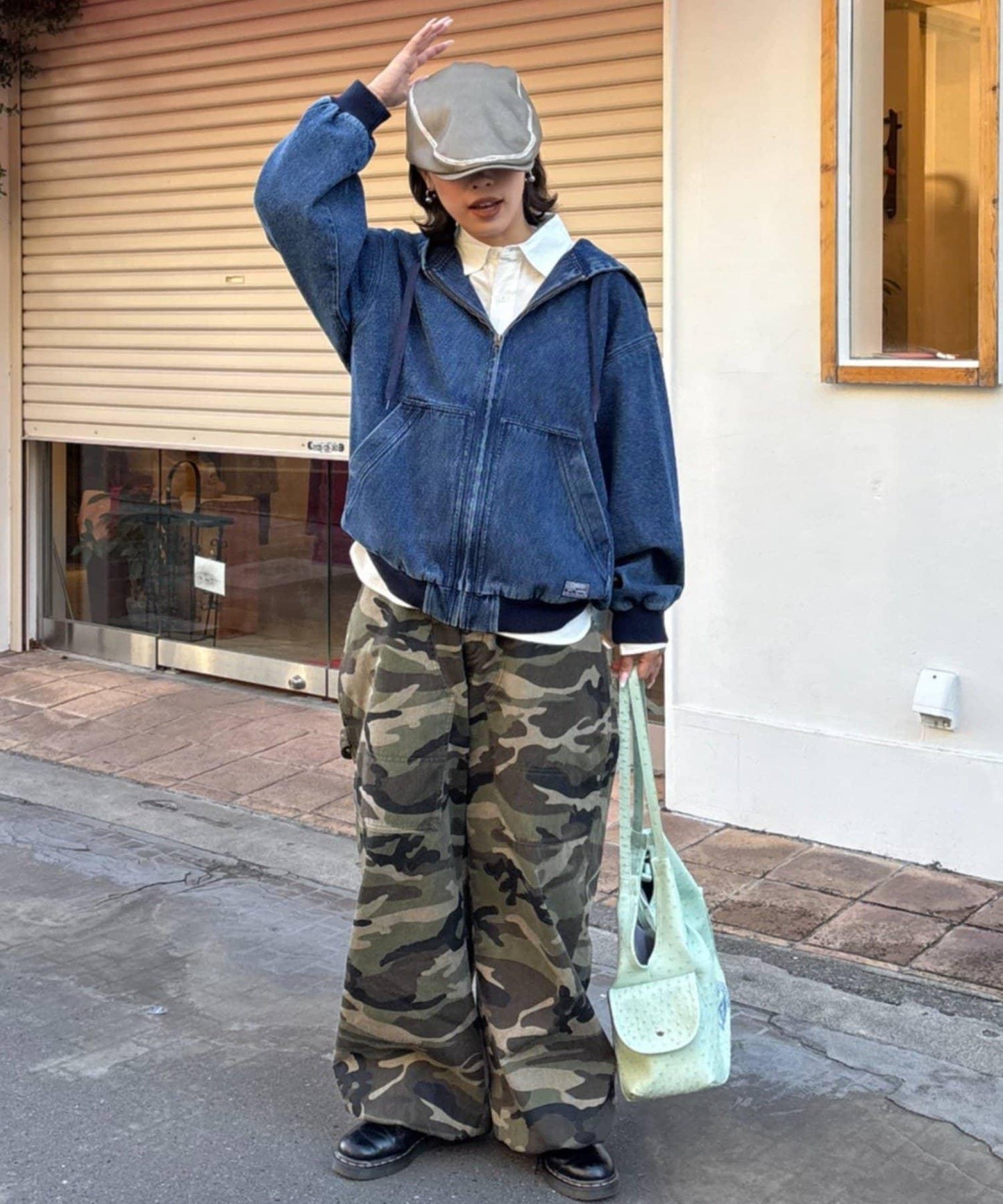 CIAOPANIC TYPY UNISEX 皮革獵帽