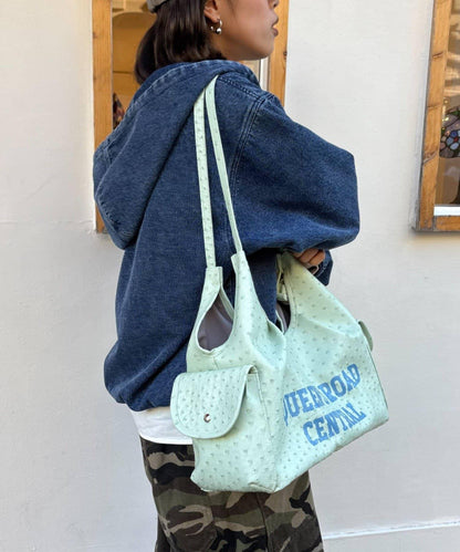 UNISEX多材質雙用包