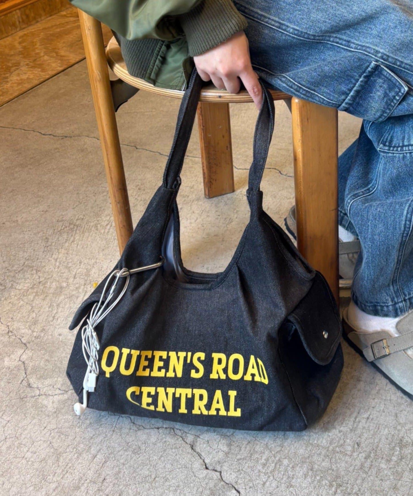 UNISEX多材質雙用包