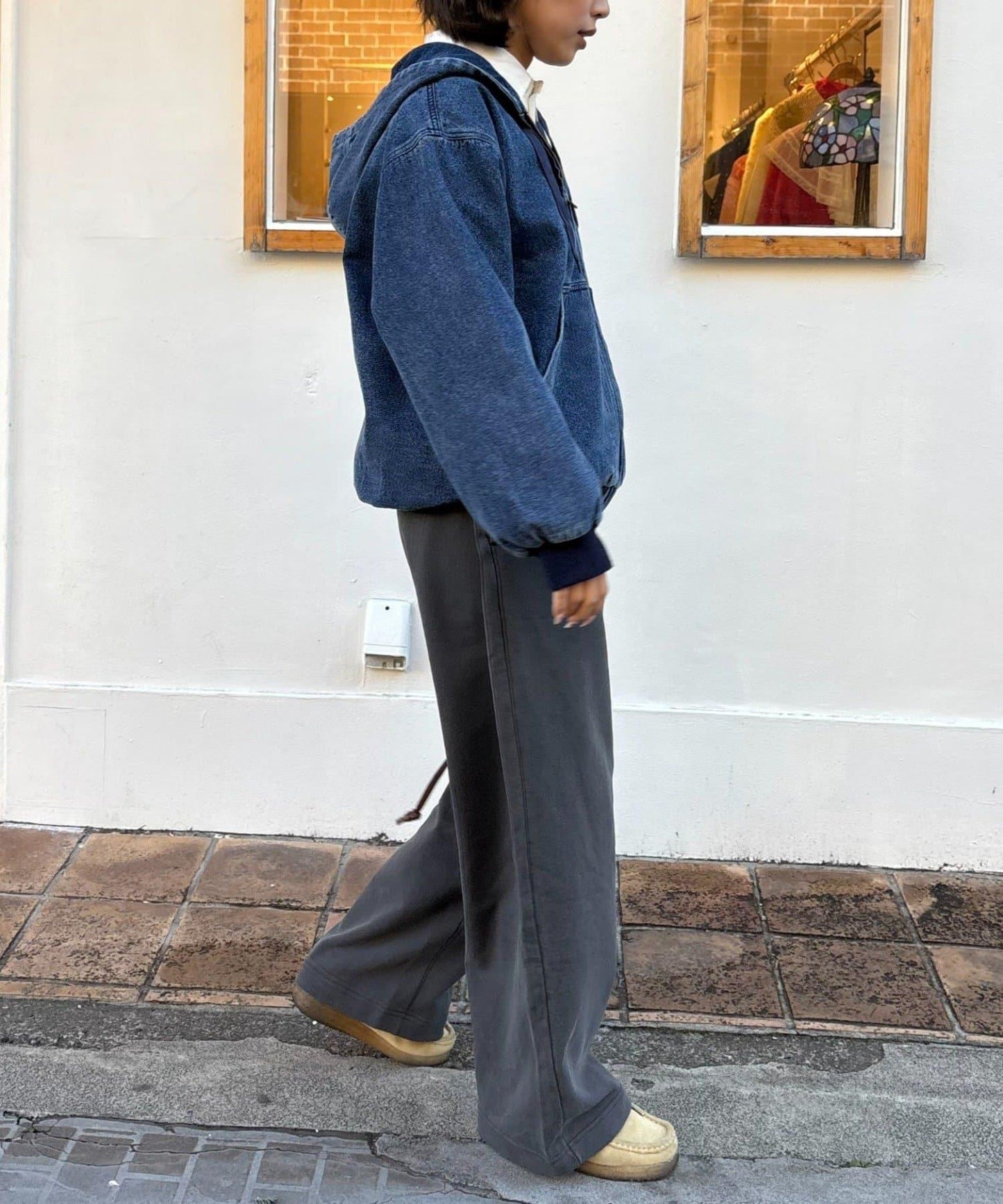 UNISEX水洗磨毛衛衣休閒褲