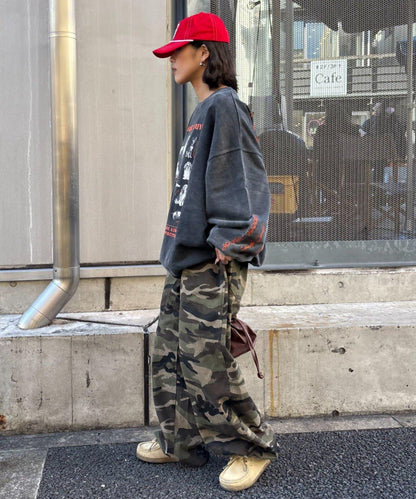 DOG印花刺繡復古衛衣