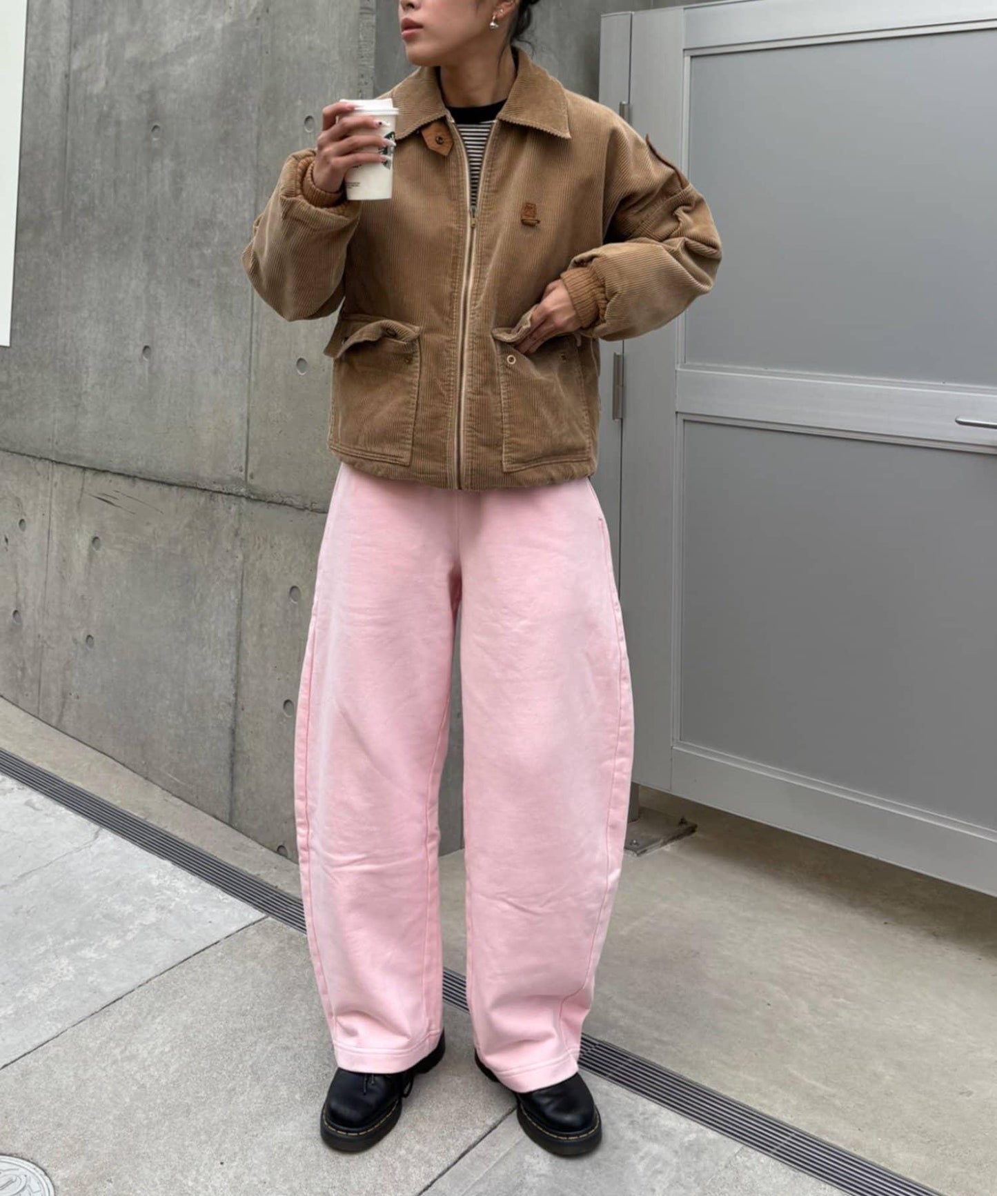 UNISEX水洗磨毛衛衣休閒褲