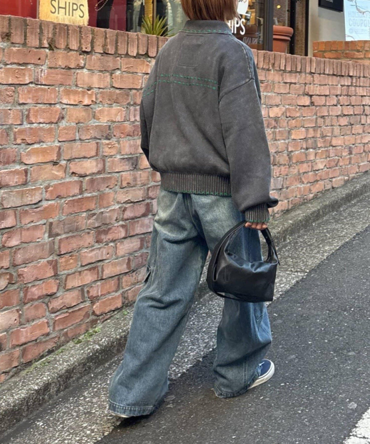 【SOUNDS GOOOOD】成品染色針織夾克