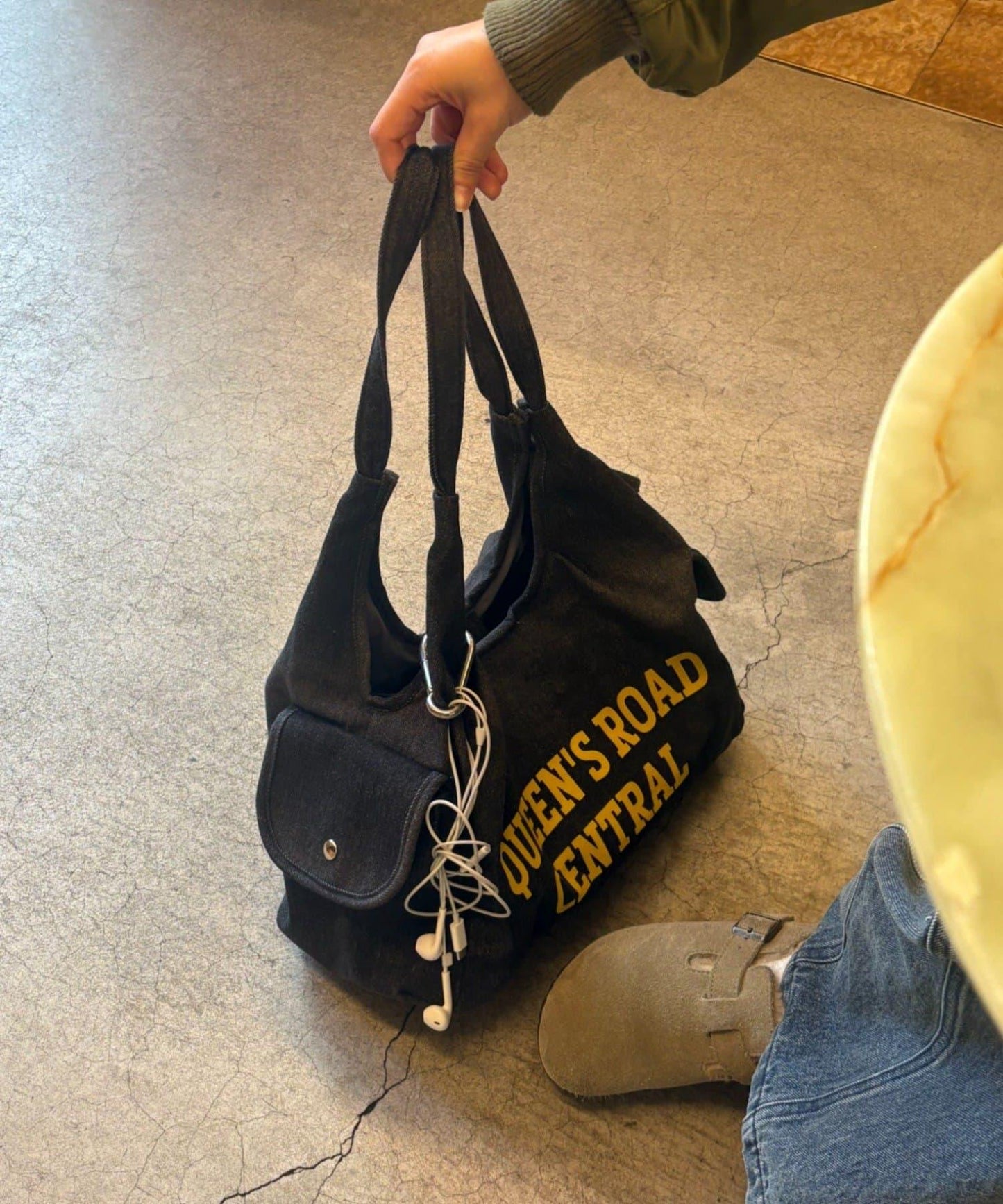 UNISEX多材質雙用包