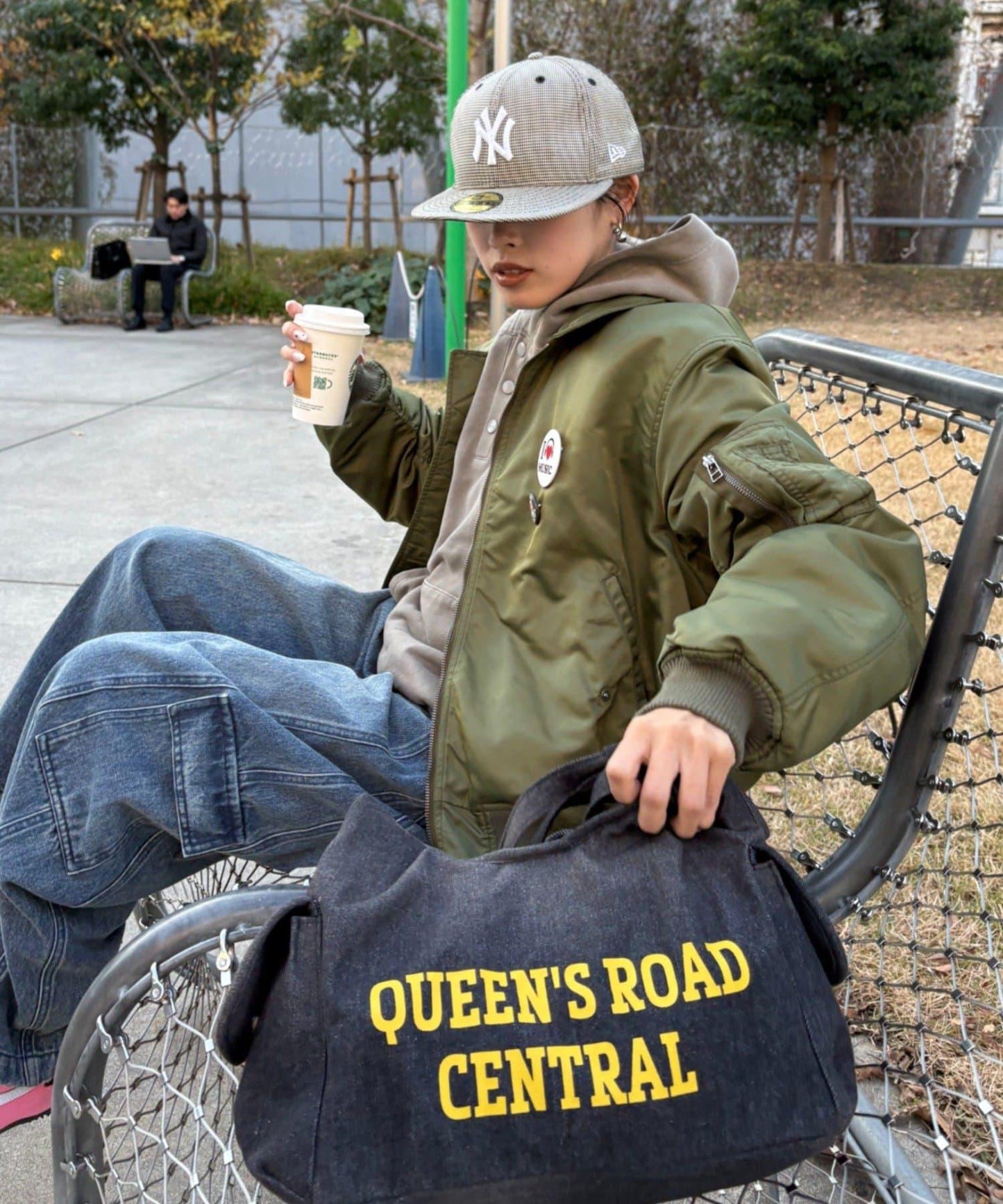 UNISEX多材質雙用包