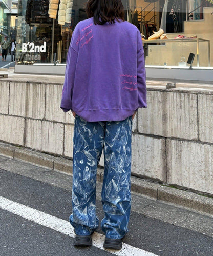 DOG印花刺繡復古衛衣