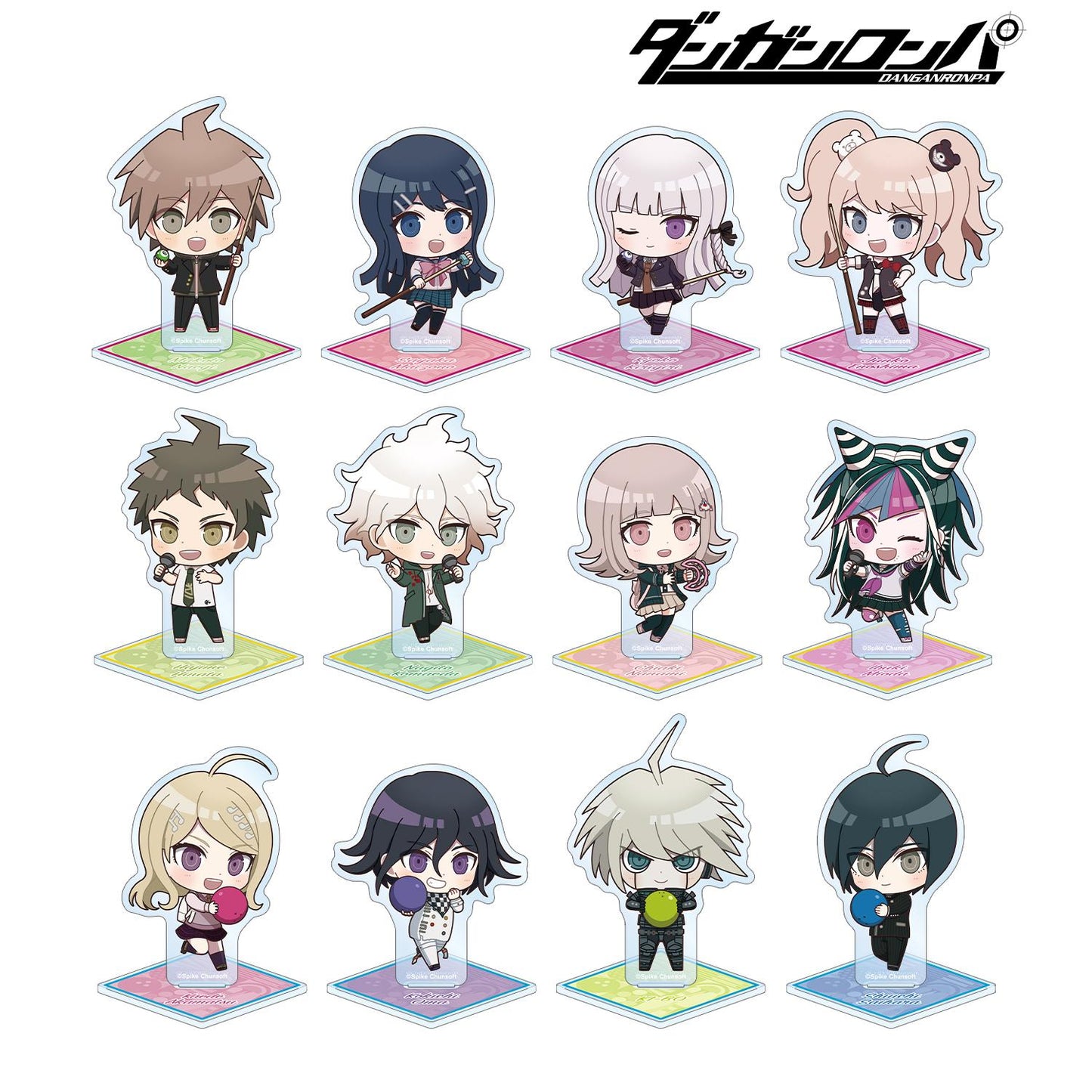 《彈丸論破》 迷你角色 活動版 亞克力立牌（單位/整盒/12包入）