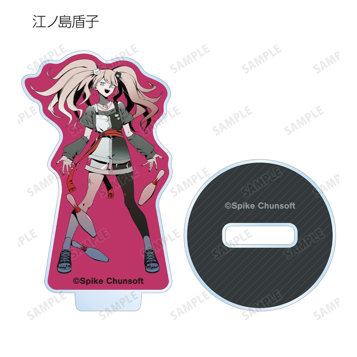 《彈丸論破》_しづさん插畫 運動風格版 隨機迷你亞克力立牌（單位/整盒/12包入）