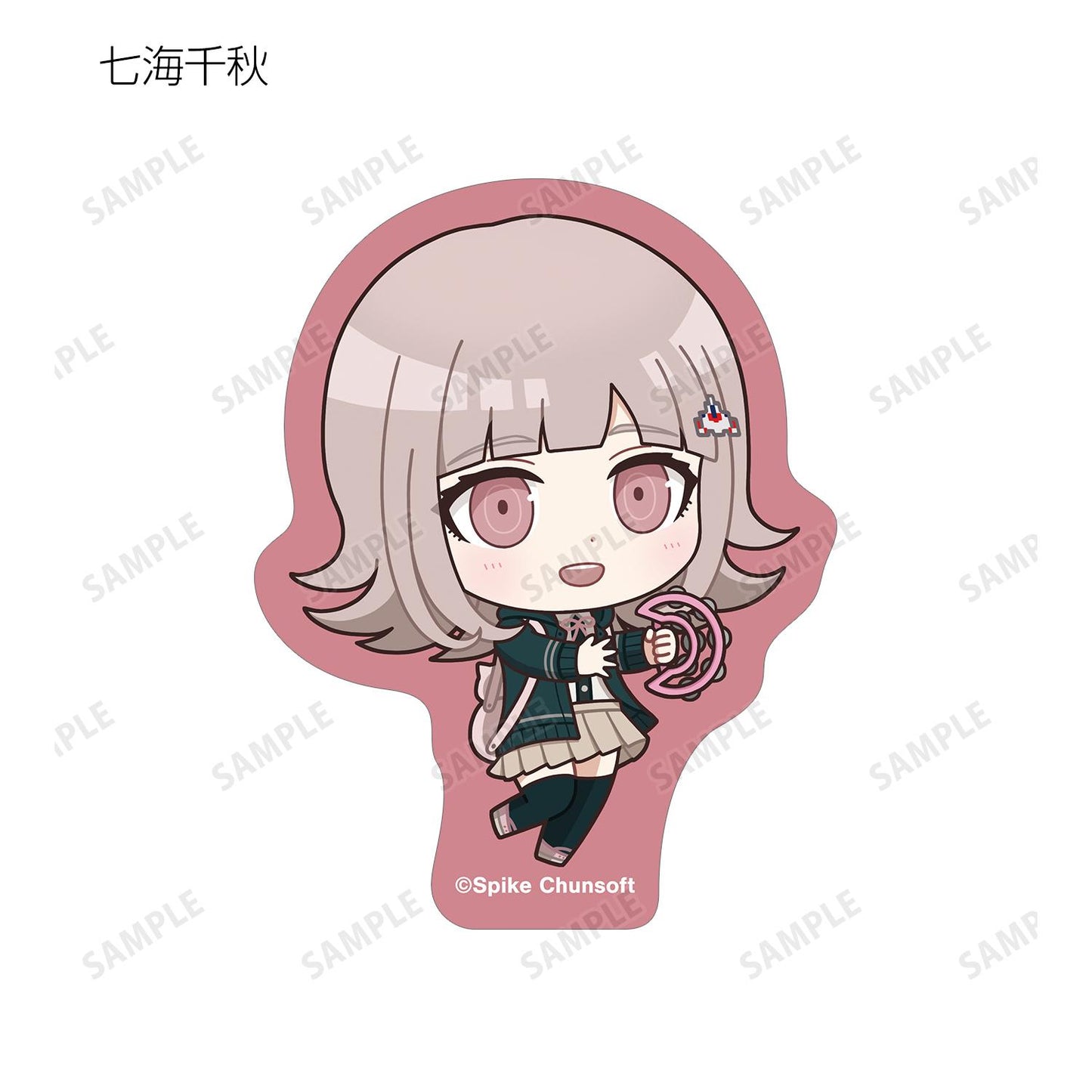 《彈丸論破》 迷你角色 活動版 鏤空貼紙（單品/整盒/12包入）