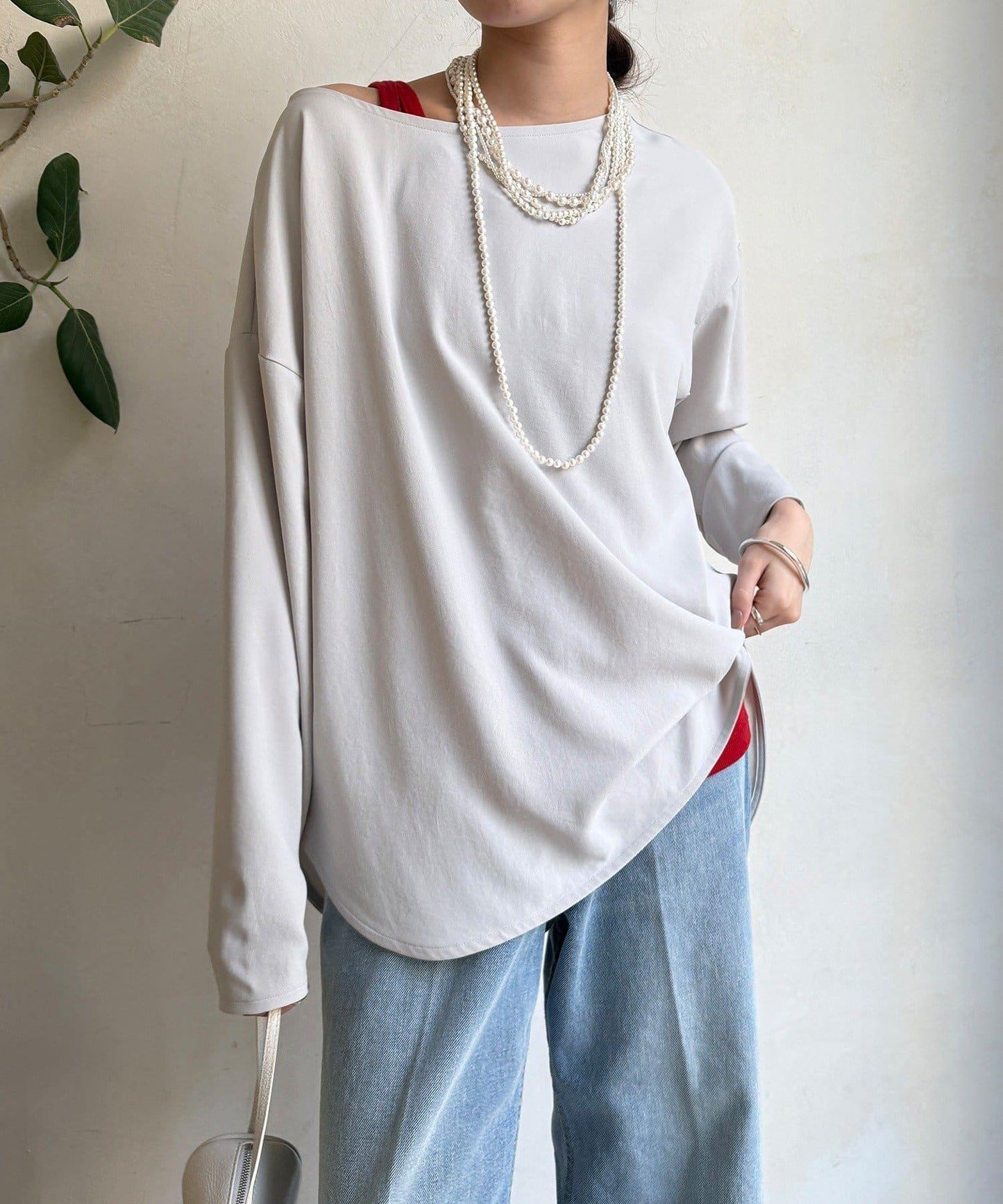 喬其紗長袖襯衫