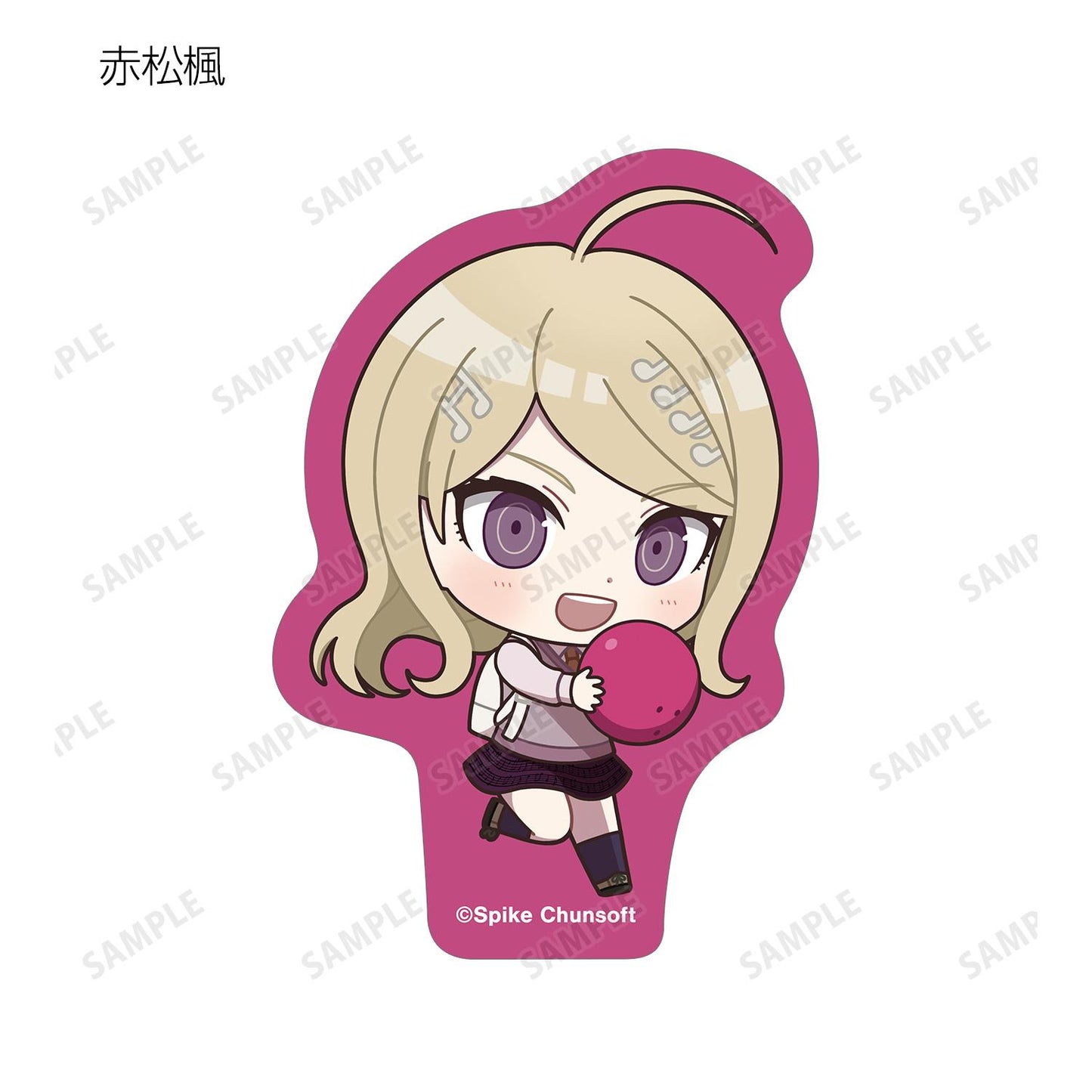 《彈丸論破》 迷你角色 活動版 鏤空貼紙（單品/整盒/12包入）