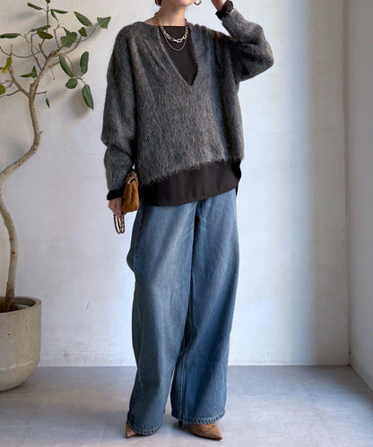 喬其紗長袖襯衫