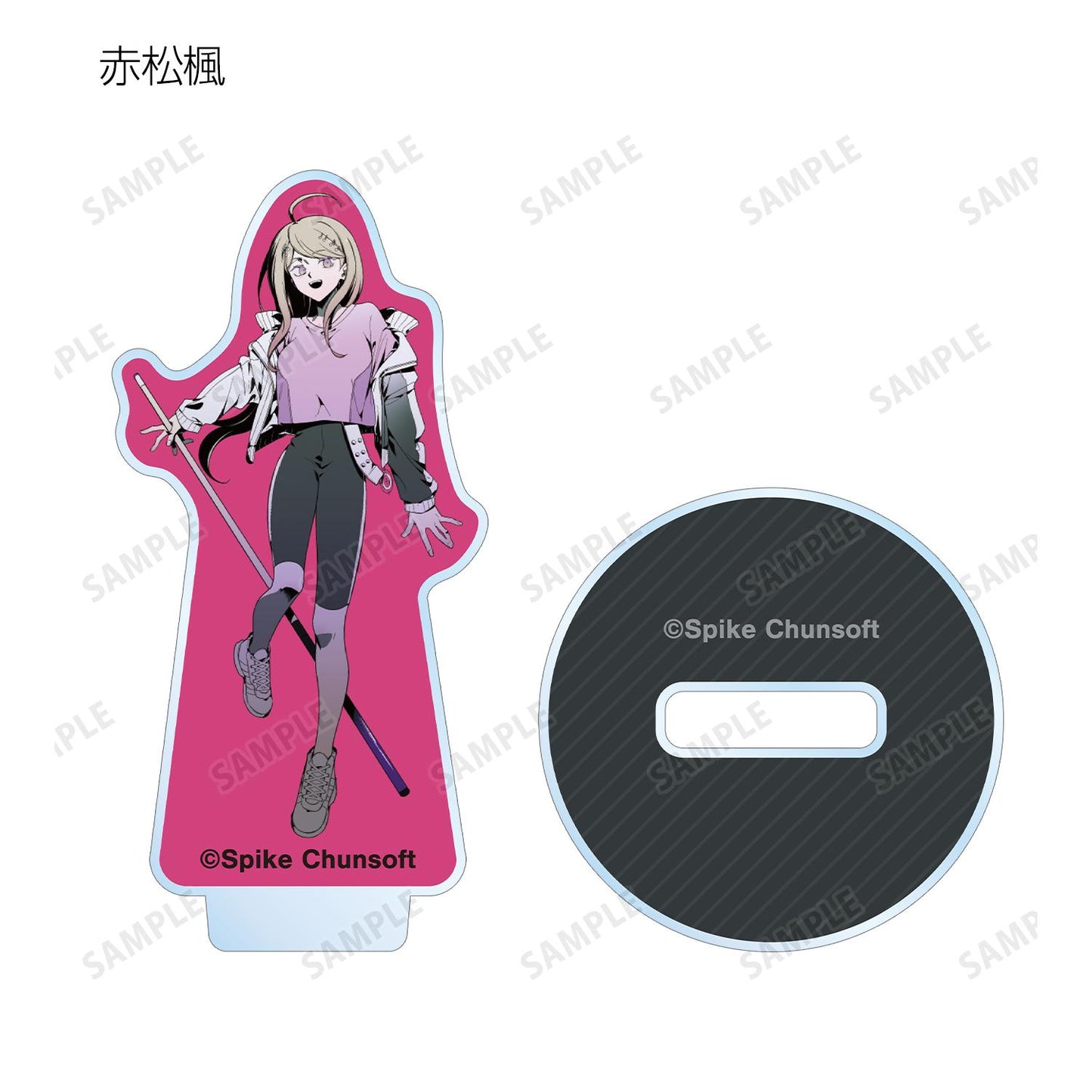 《彈丸論破》_しづさん插畫 運動風格版 隨機迷你亞克力立牌（單位/整盒/12包入）