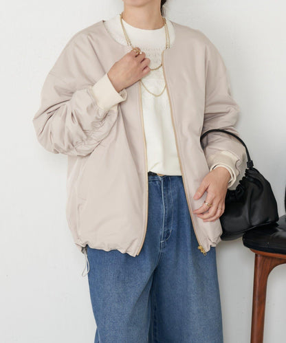 中棉後褶皺大衣