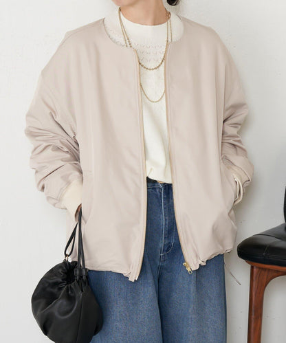 中棉後褶皺大衣